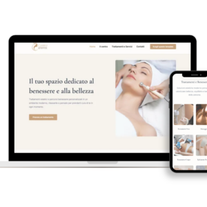 sito web professionale centro estetico